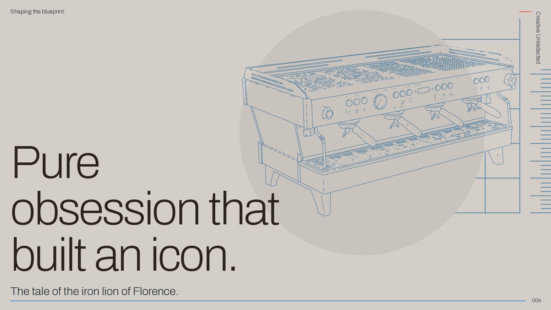 How pure obsession builds an icon